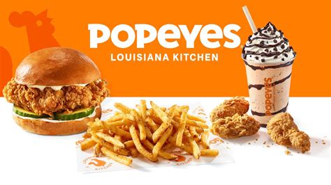 popeyes louisiana kitchen clinton menu